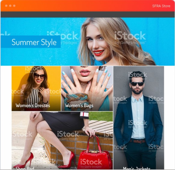 SFRA Store - legacy Salesforce storefront